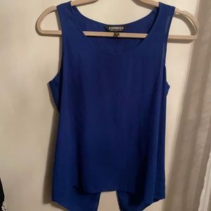 Express blue sleeveless